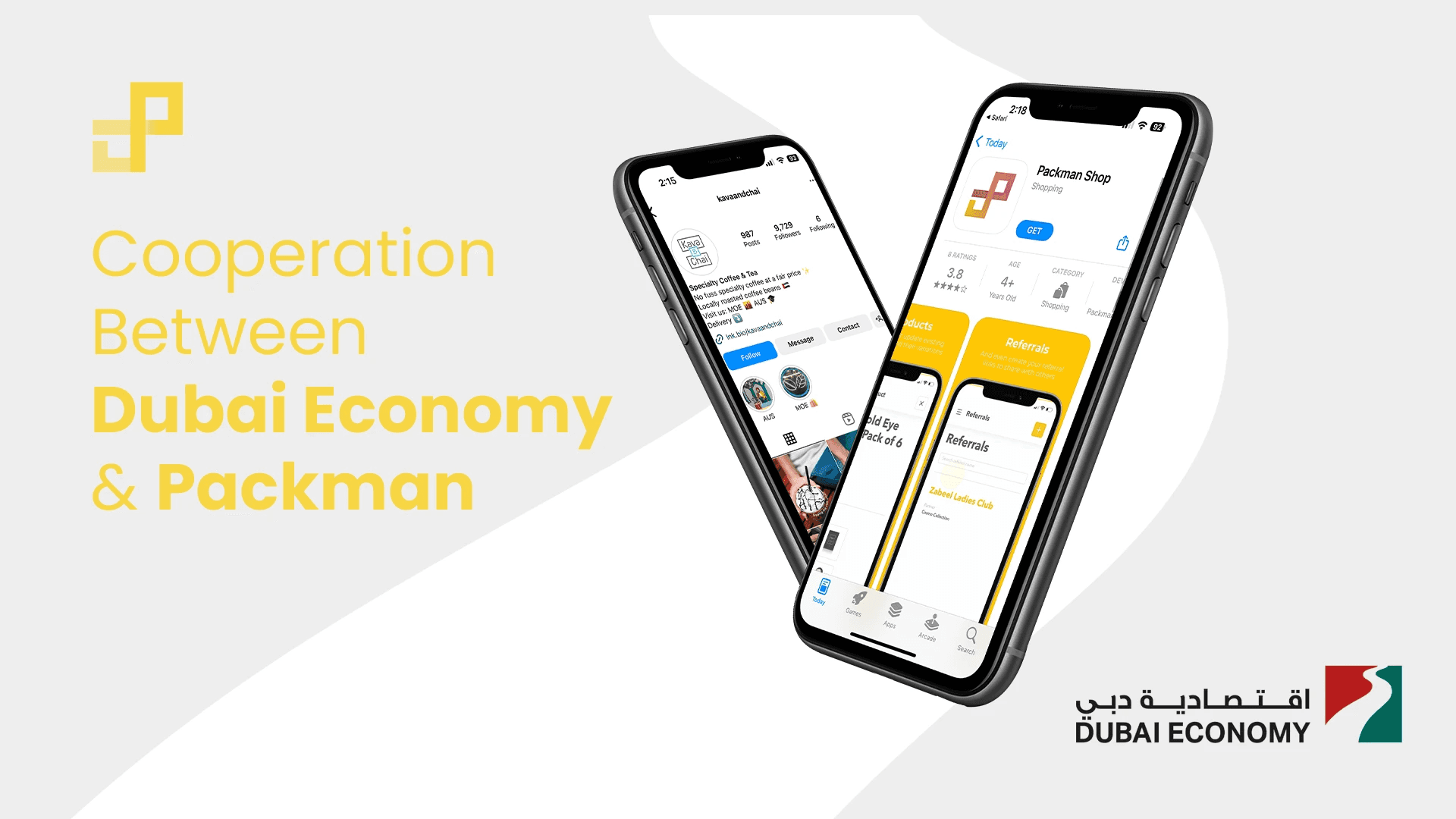 Dubai Economy and Packman partnership campaign