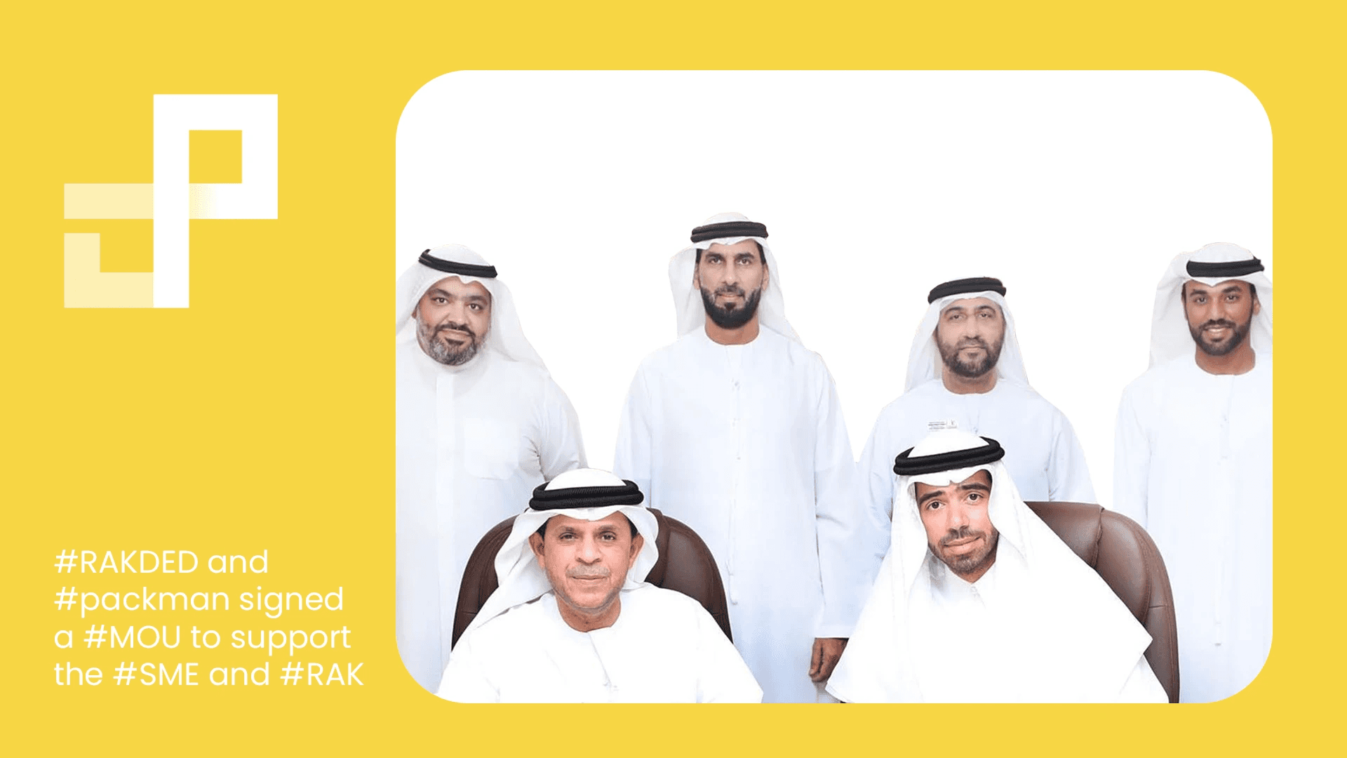 RAKDED and Packman memorandum signing